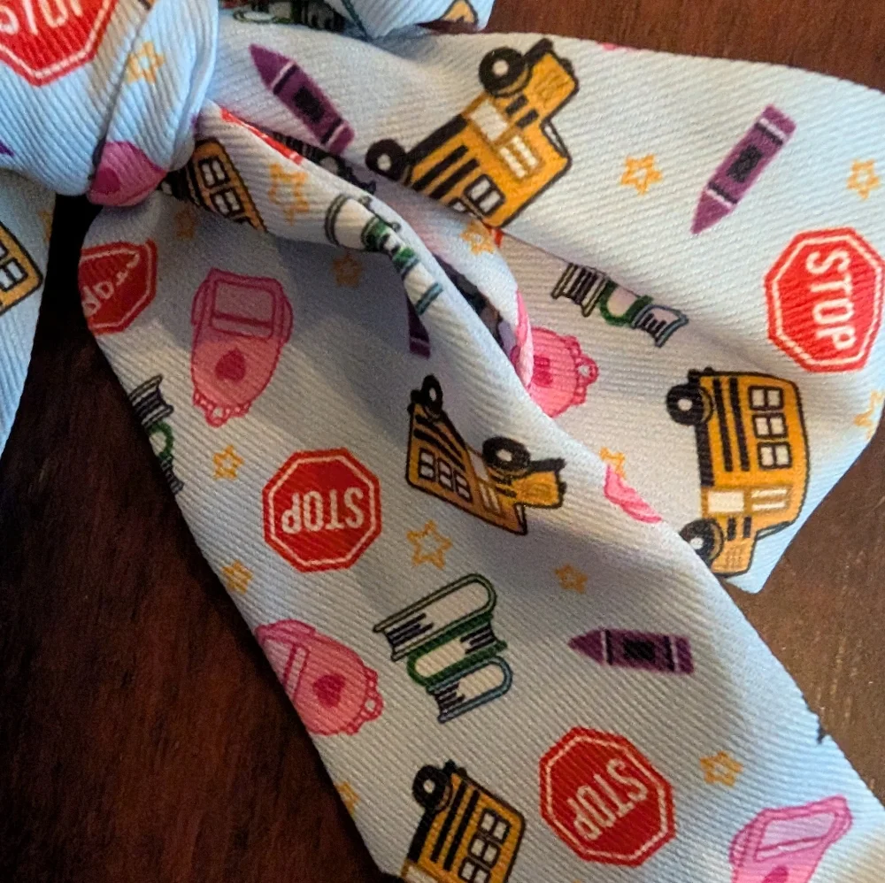 🦋 New Target School Themed Kids Hair Bow